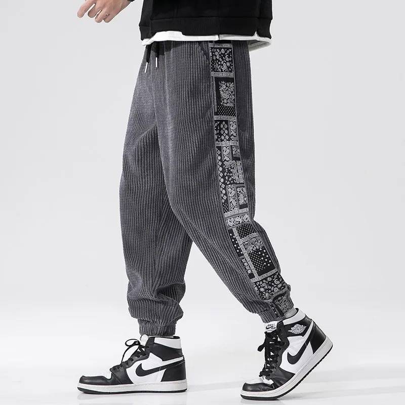 Hype Aztec Corduroy Joggers