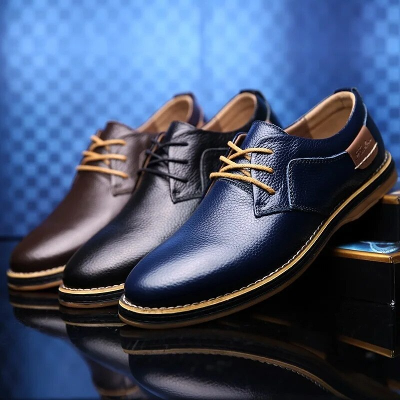 Lucas Wellington Genuine Leather Shoes