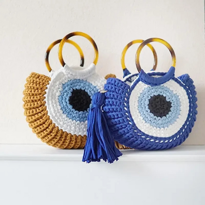 Evil Eye Crotchet Bag