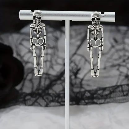 Skeleton Drop Earrings