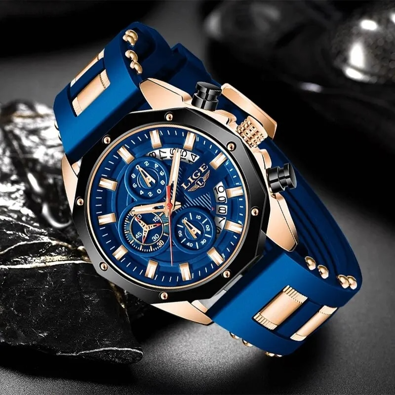 LIGE Apex Chrono Watch