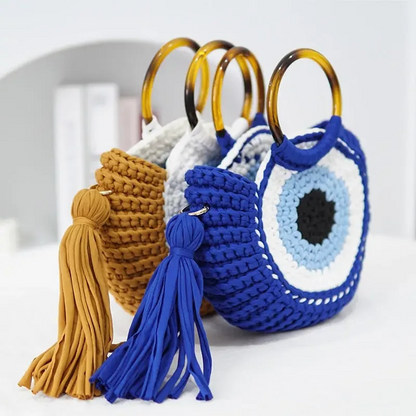 Evil Eye Crotchet Bag