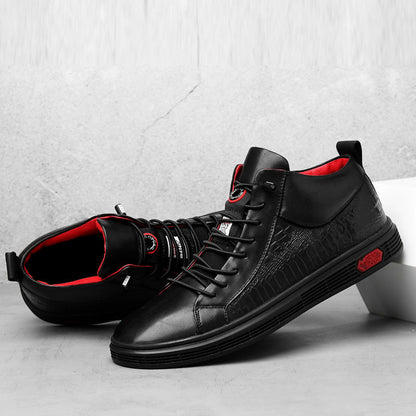 Nero Genuine Leather Sneakers