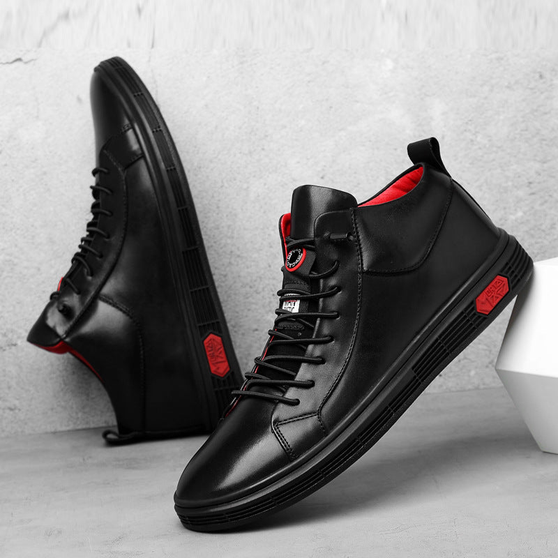 Nero Genuine Leather Sneakers