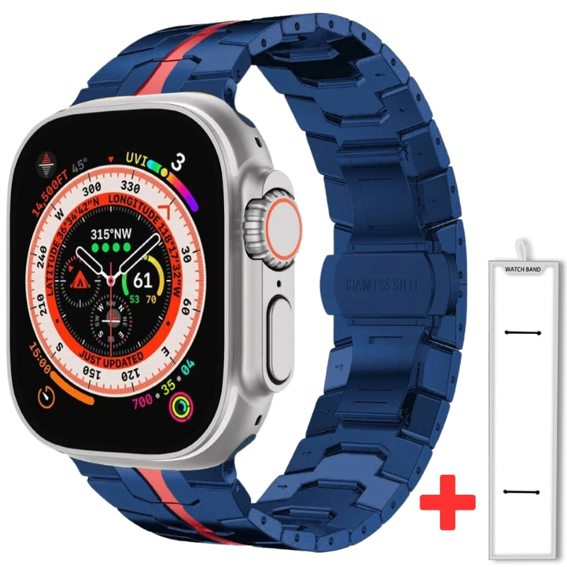 Titanium Stainless Steel Apple Watch Band