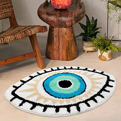 Eclipse Evil Eye Plush Rug