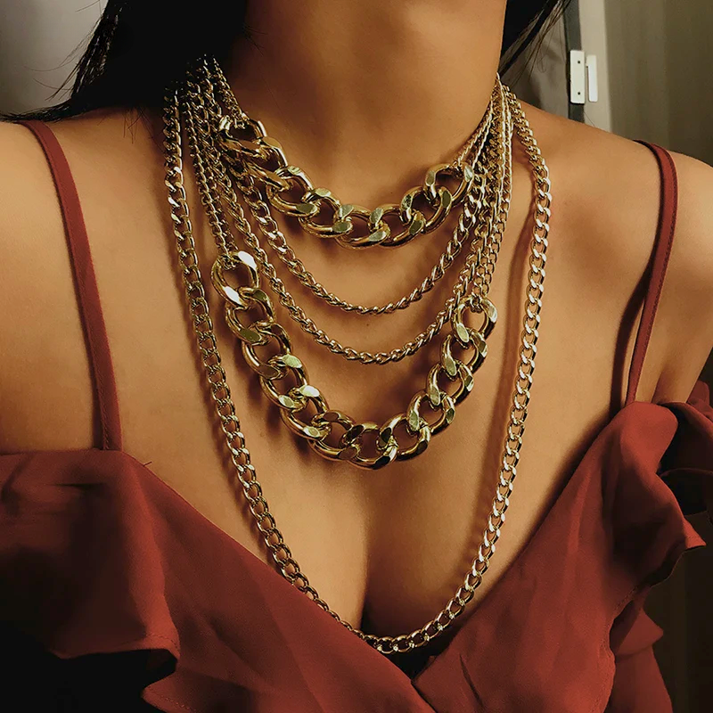 Cascade Layered Necklace