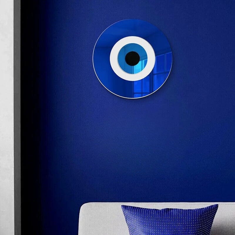 Azure Evil Eye Wall Decor