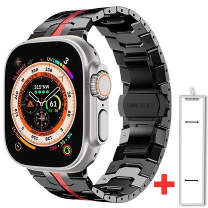 Titanium Stainless Steel Apple Watch Band