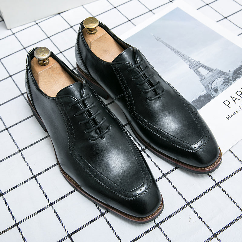 London Genuine Leather Dress Shoes