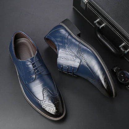 Kingston Leather Brogue Dress Shoes