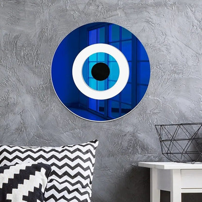 Azure Evil Eye Wall Decor