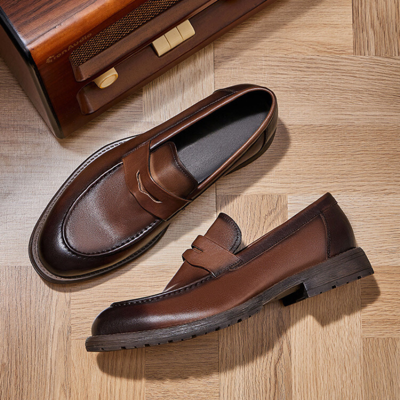 Hudson Genuine Leather Loafers