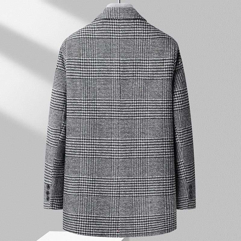 Bellucci Wool Houndstooth Coat