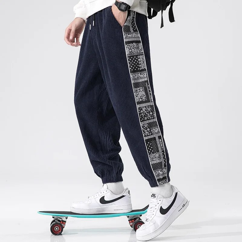 Hype Aztec Corduroy Joggers