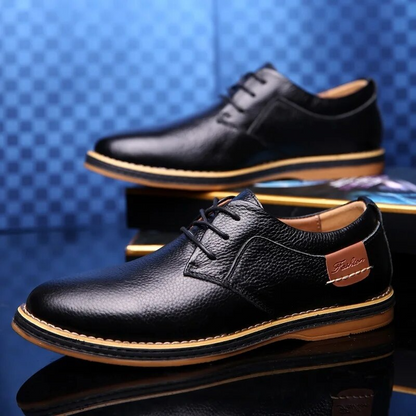 Lucas Wellington Genuine Leather Shoes