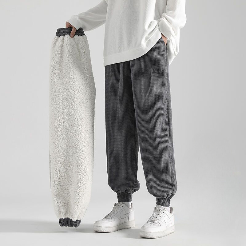 Dawn Corduroy Sherpa Joggers