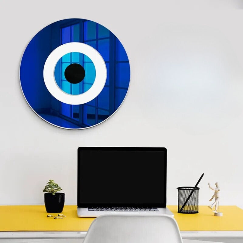 Azure Evil Eye Wall Decor