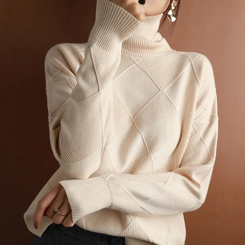 Celine Wool Turtleneck Sweater