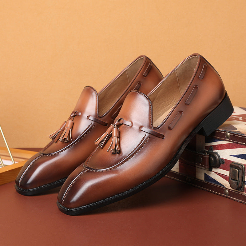 Windsor Genuine Leather Tassel Loafers