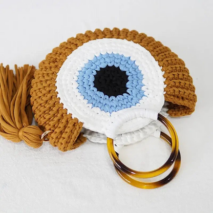 Evil Eye Crotchet Bag