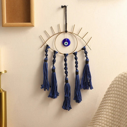 Handcrafted Azure Eye Dream Catcher