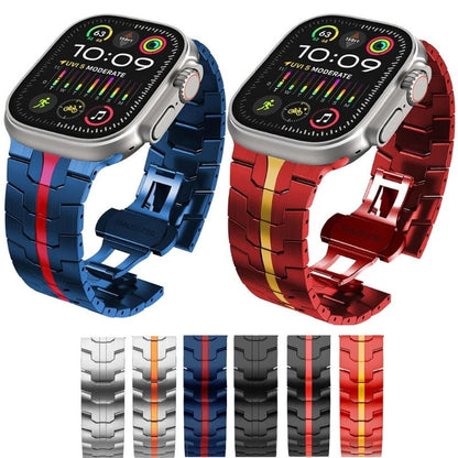 Titanium Stainless Steel Apple Watch Band