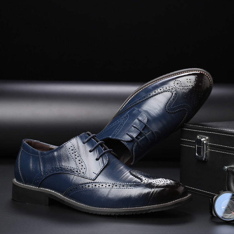 Kingston Leather Brogue Dress Shoes