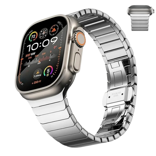 Stainless Steel Link Apple Watch Band