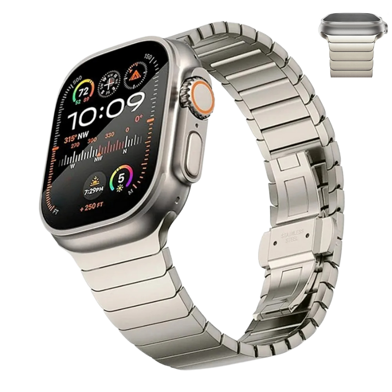 Stainless Steel Link Apple Watch Band