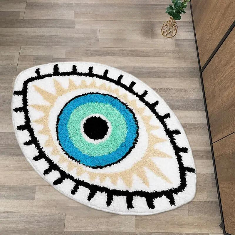 Eclipse Evil Eye Plush Rug