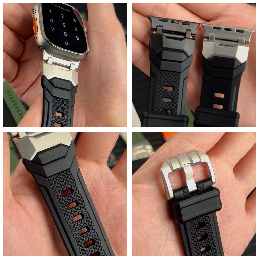 Vanguard Silicone Apple Watch Band