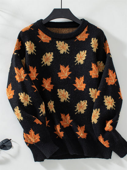 Autumn Leaves Sweater