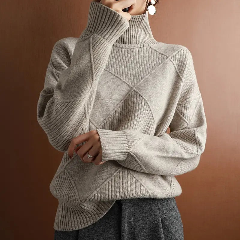 Celine Wool Turtleneck Sweater