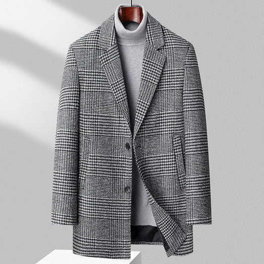 Bellucci Wool Houndstooth Coat