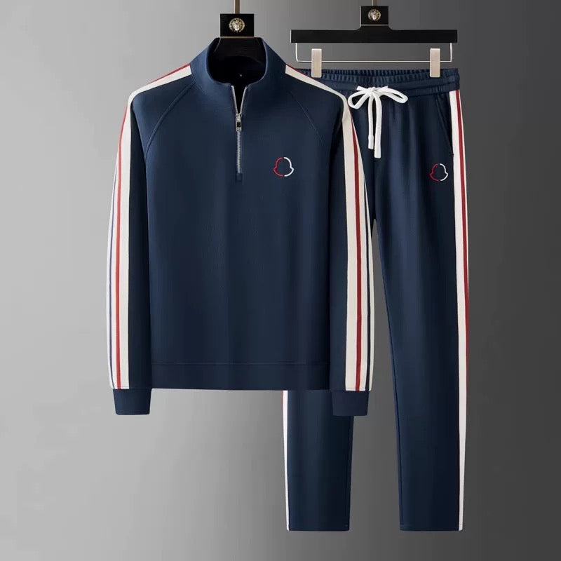 Hype Premium Quarter-Zip Tracksuit Set