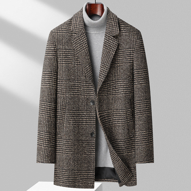 Bellucci Wool Houndstooth Coat