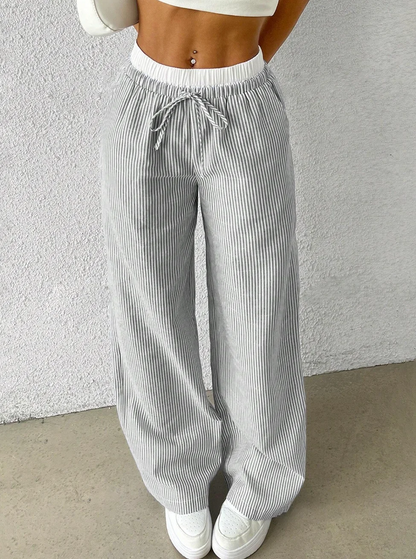 Juliette Striped Comfort Pants