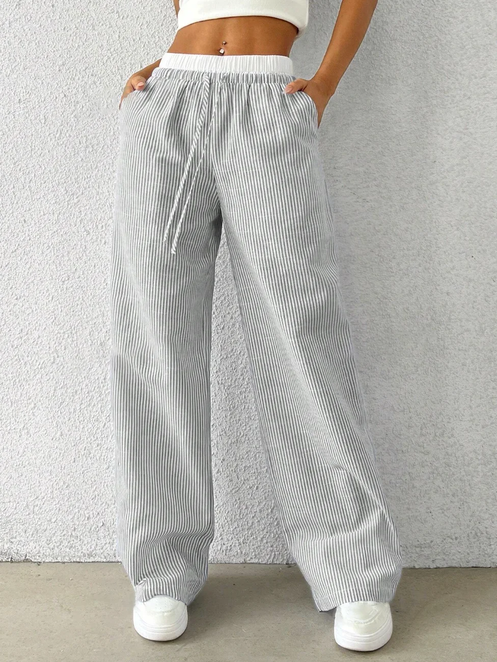 Juliette Striped Comfort Pants