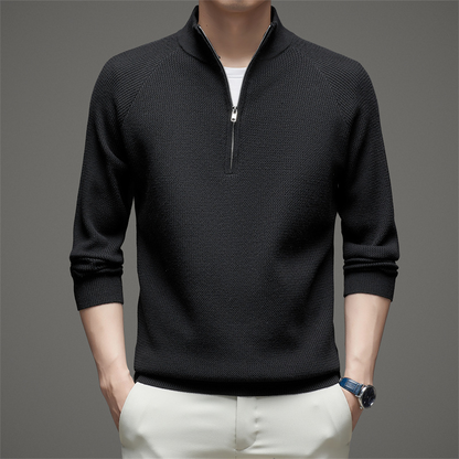 Heritage Quarter-Zip Sweater