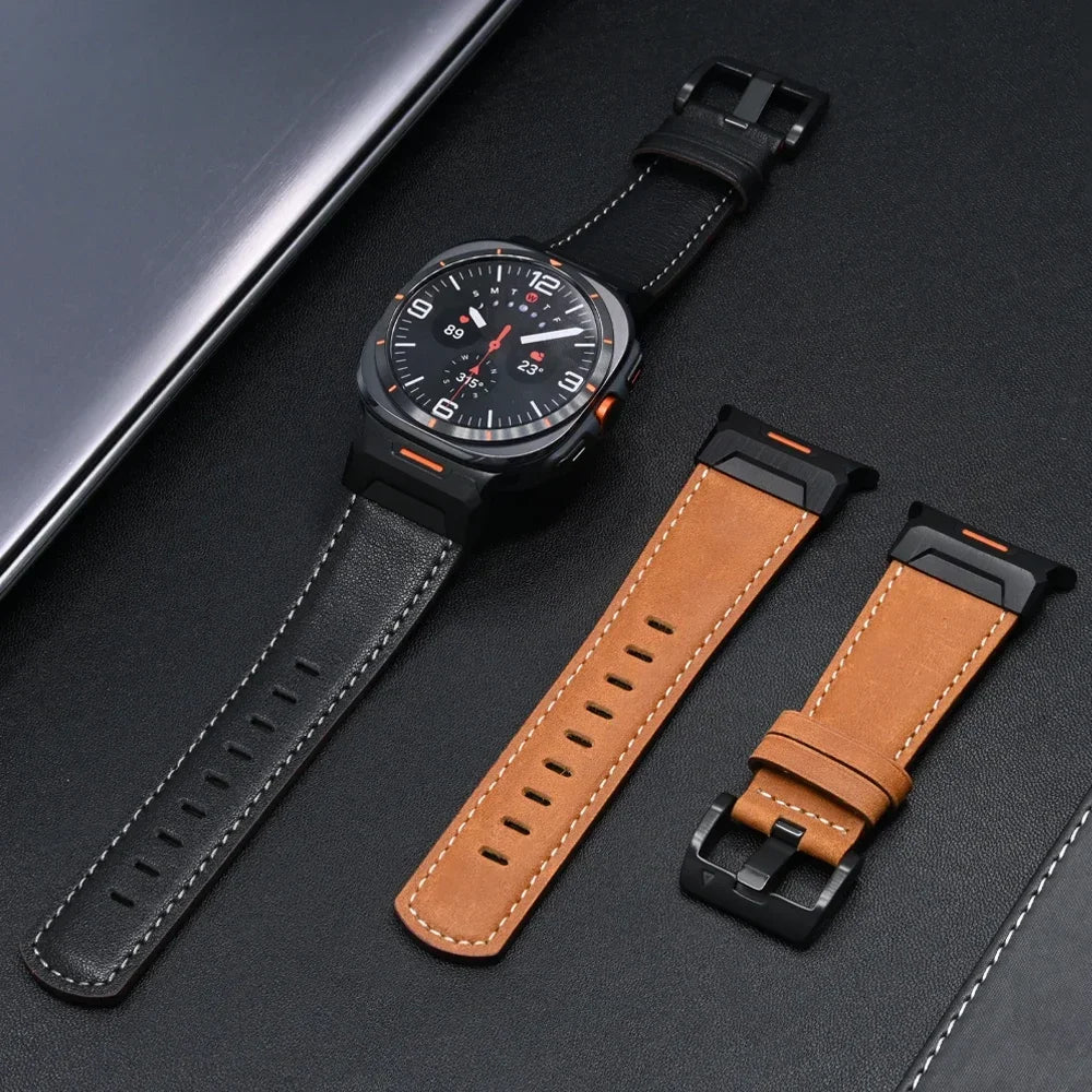 Odyssey Galaxy Watch Ultra Leather Band