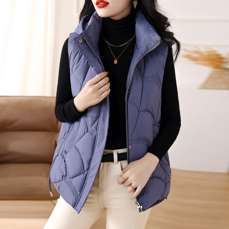 Ivy Quilted Down Vest