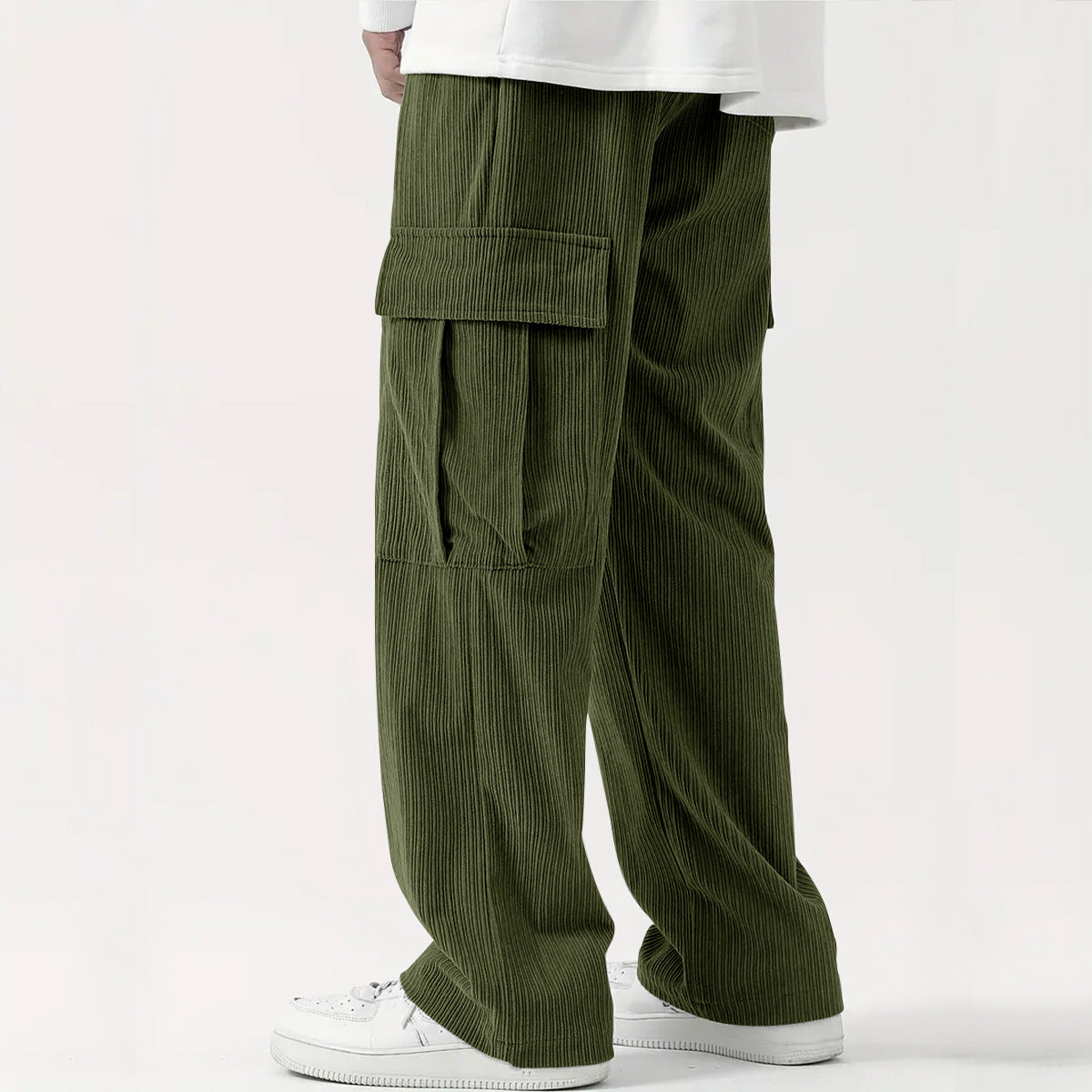 Dawn Corduroy Cargo Joggers