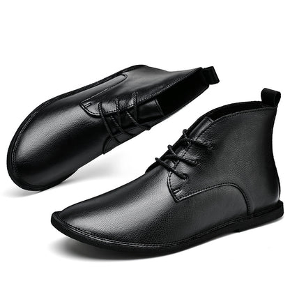 Pelle Italiana Leather Chukka Boots