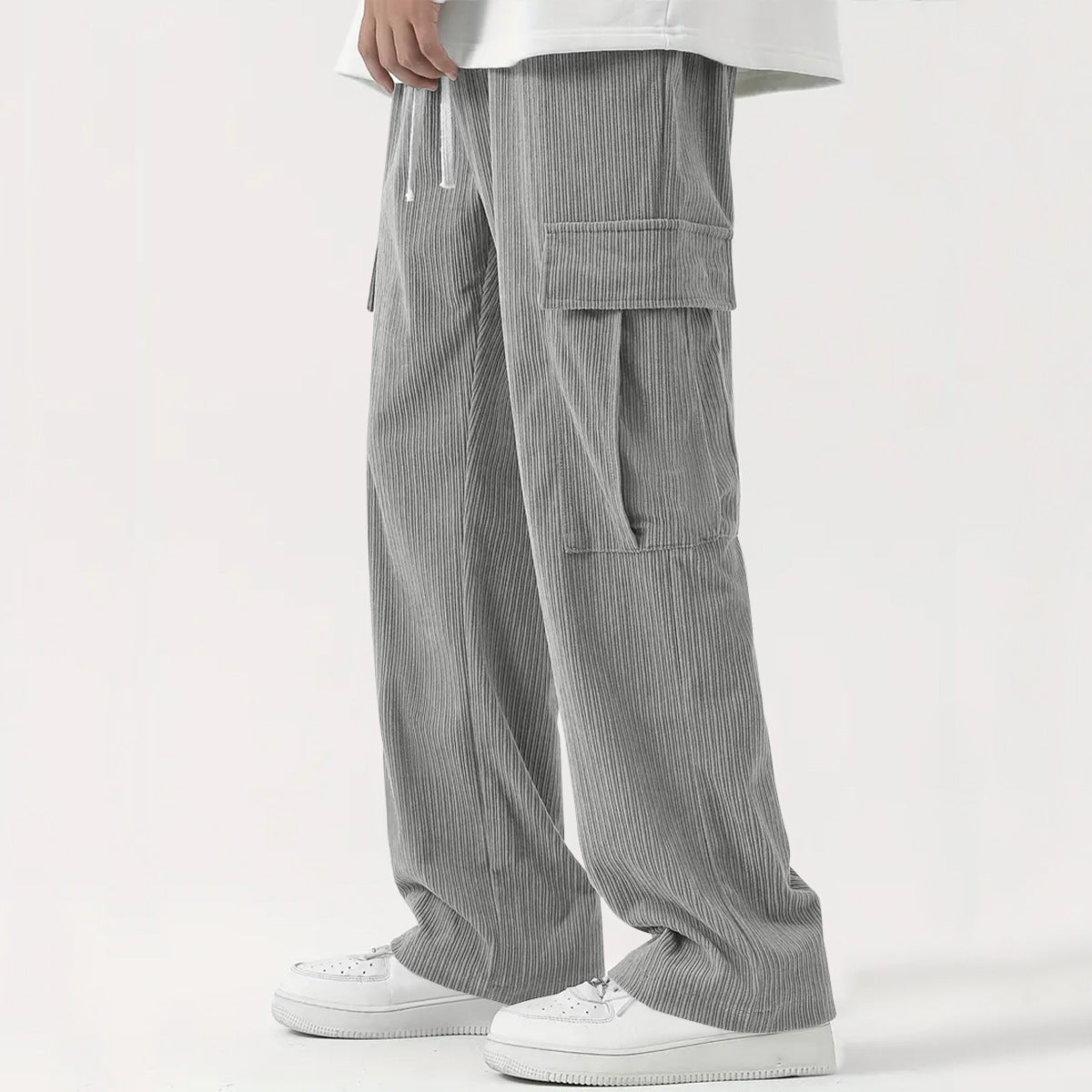 Dawn Corduroy Cargo Joggers