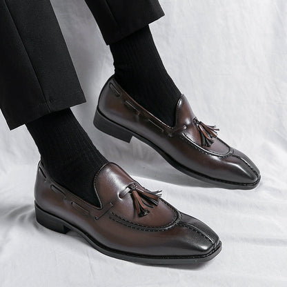 Windsor Genuine Leather Tassel Loafers