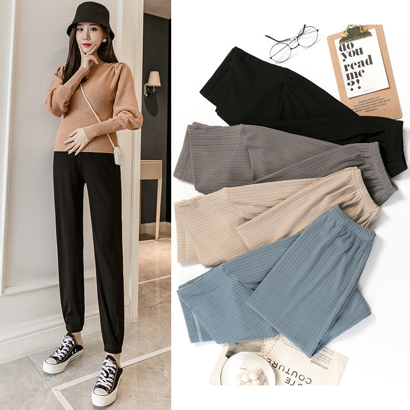 Pleated Maternity Pants