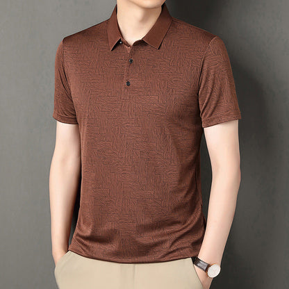 Ronaldo Premium Geometric Polo Shirt