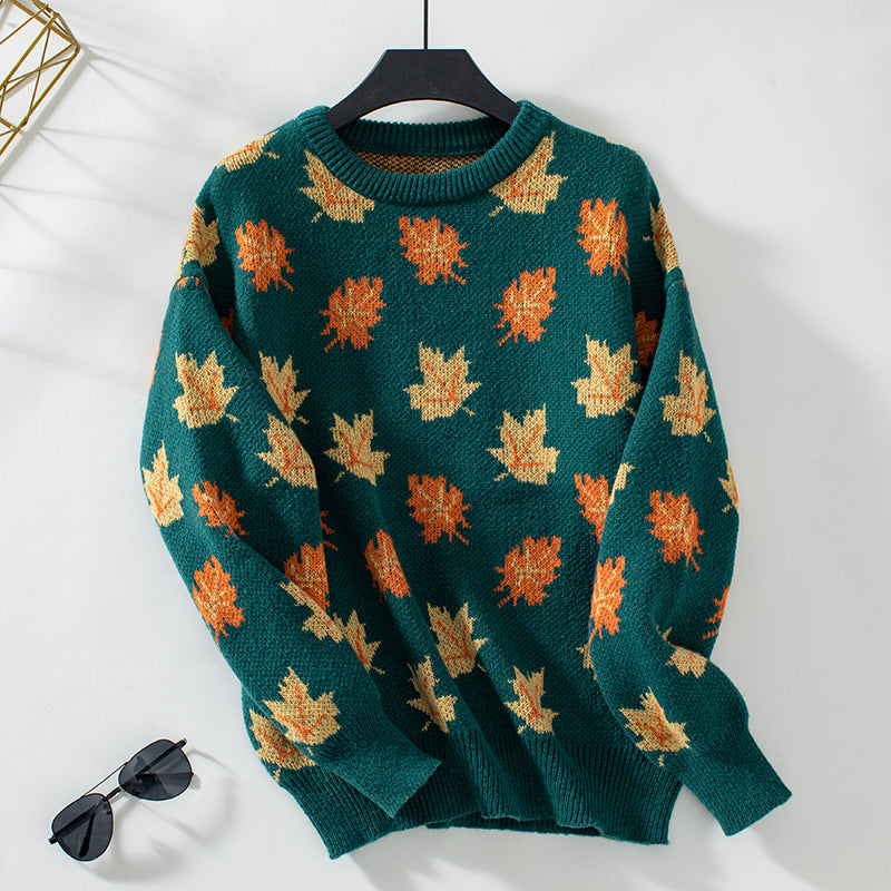 Autumn Leaves Sweater