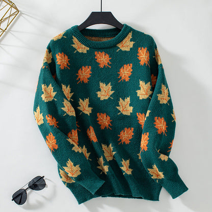 Autumn Leaves Sweater